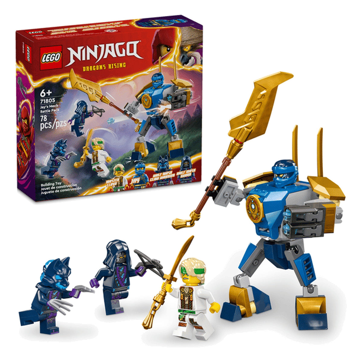 LEGO® Ninjago 71805 - Jay's Mech Battle Pack