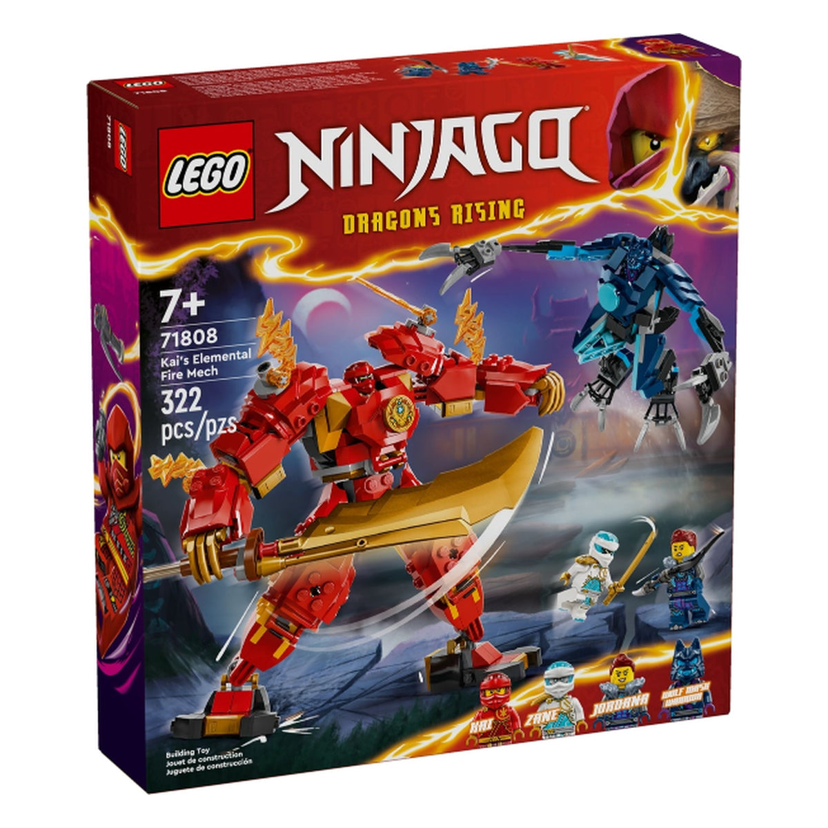 LEGO® Ninjago 71808 - Kai's Elemental Fire Mech