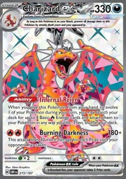 Charizard ex – Obsidianflammen (OBF 215) [EN]