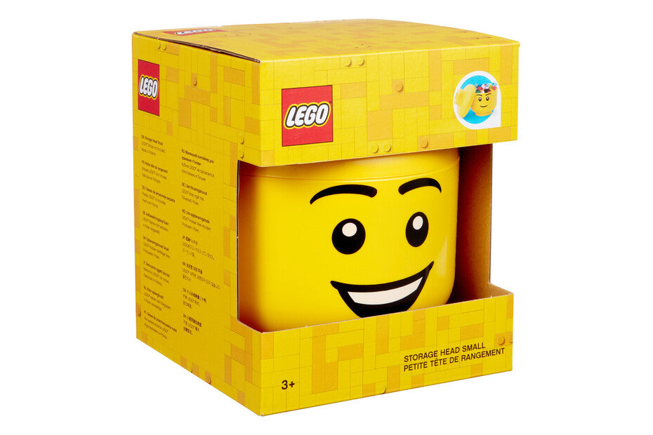 LEGO Aufbewahrungskopf klein – Happy Boy