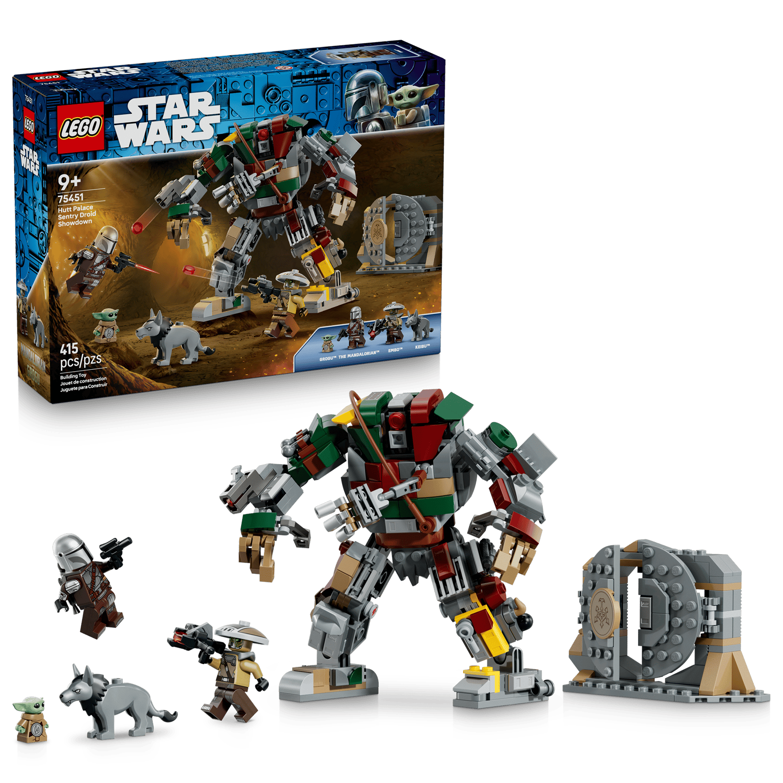 LEGO Star Wars 75451 - Showdown mit dem Wächterdroiden am Huttenpalast