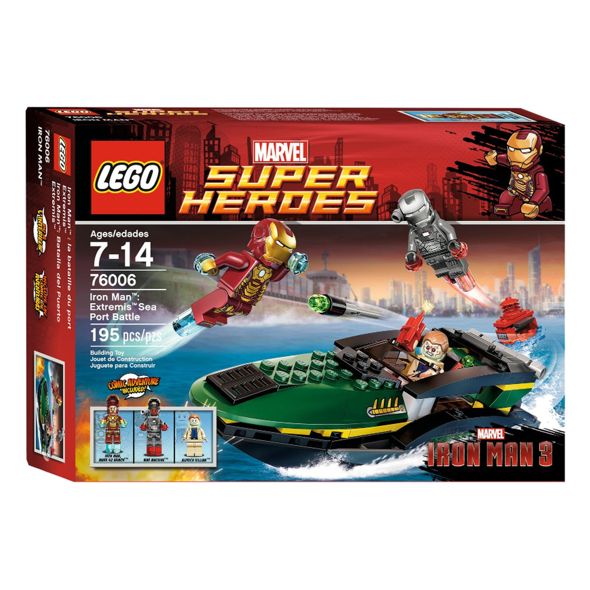 LEGO® Super Heroes 76006 - Iron Man: Extremis Sea Port Battle