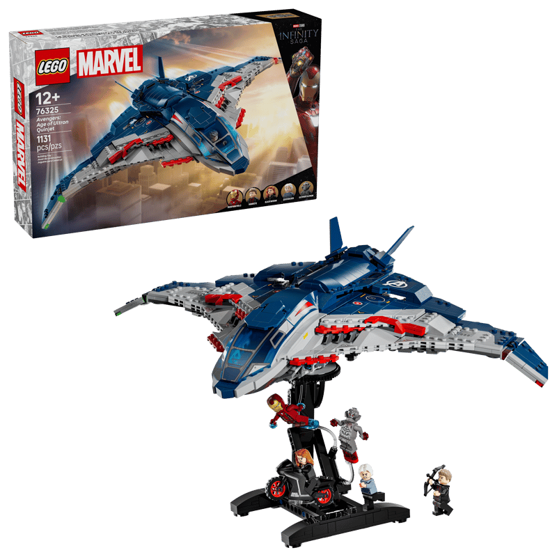 LEGO Marvel 76325 - Avengers: L'Ère d'Ultron Quinjet