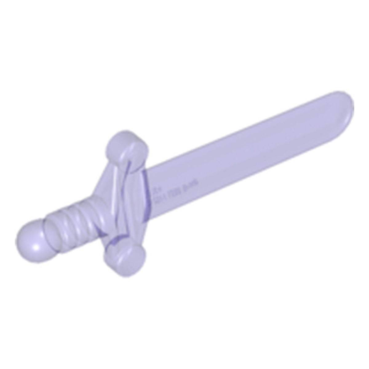 LEGO® Waffe Schwert, Kurzschwert (transparent-violett) 76764