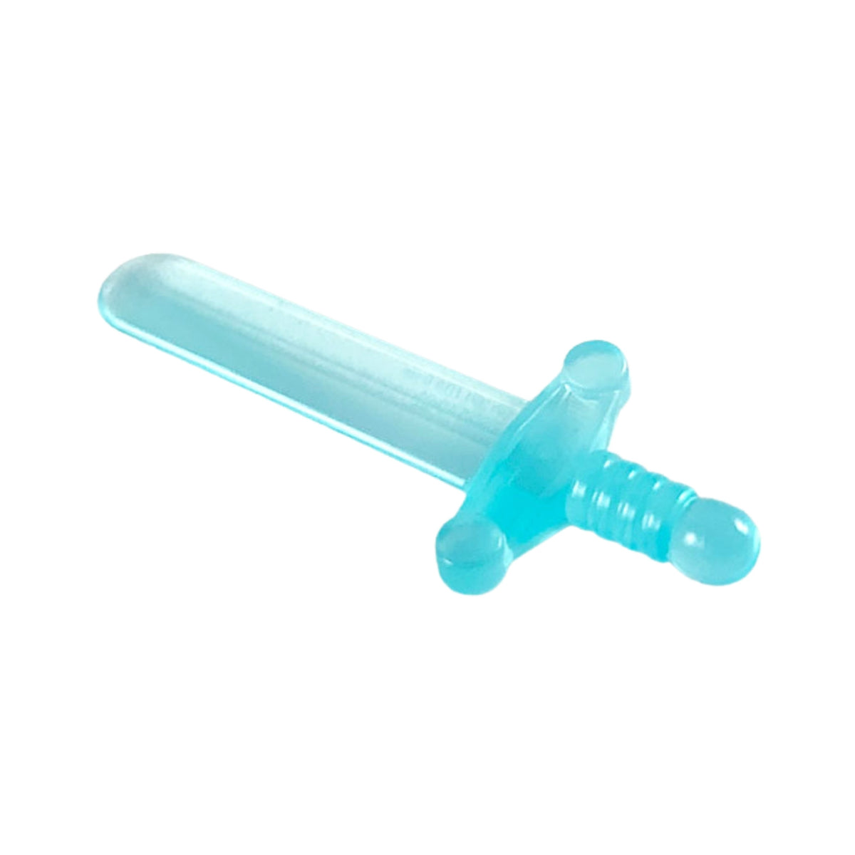 LEGO® Minifigure, Weapon Sword, Shortsword Elaborate Hilt (transparent-hellblau) 76764