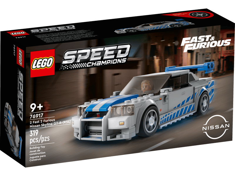 LEGO Speed Champions 76917 - 2 Fast 2 Furious Nissan Skyline GT-R