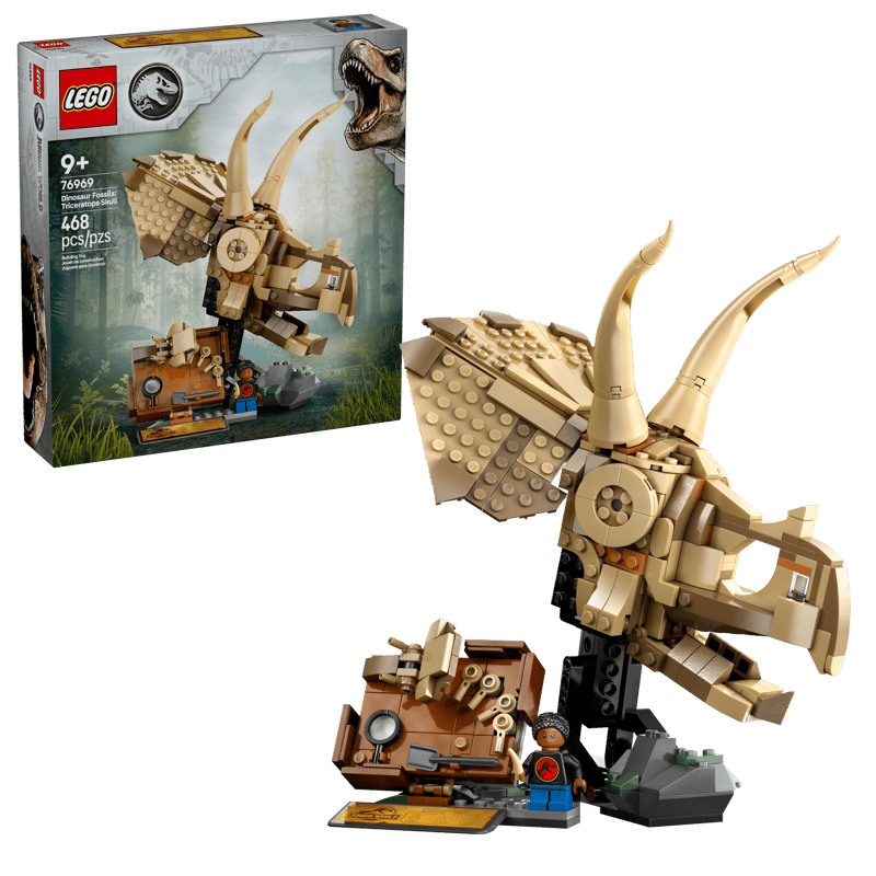 LEGO Jurassic World 76969 - Crâne de tricératops