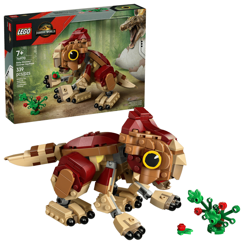 LEGO Jurassic World 76970 – Bébé dinosaure Dolores : Aquilops