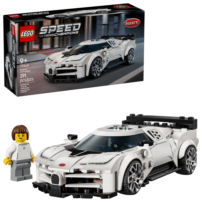 LEGO Speed Champions 77240 - Bugatti Centodieci Hypersportwagen