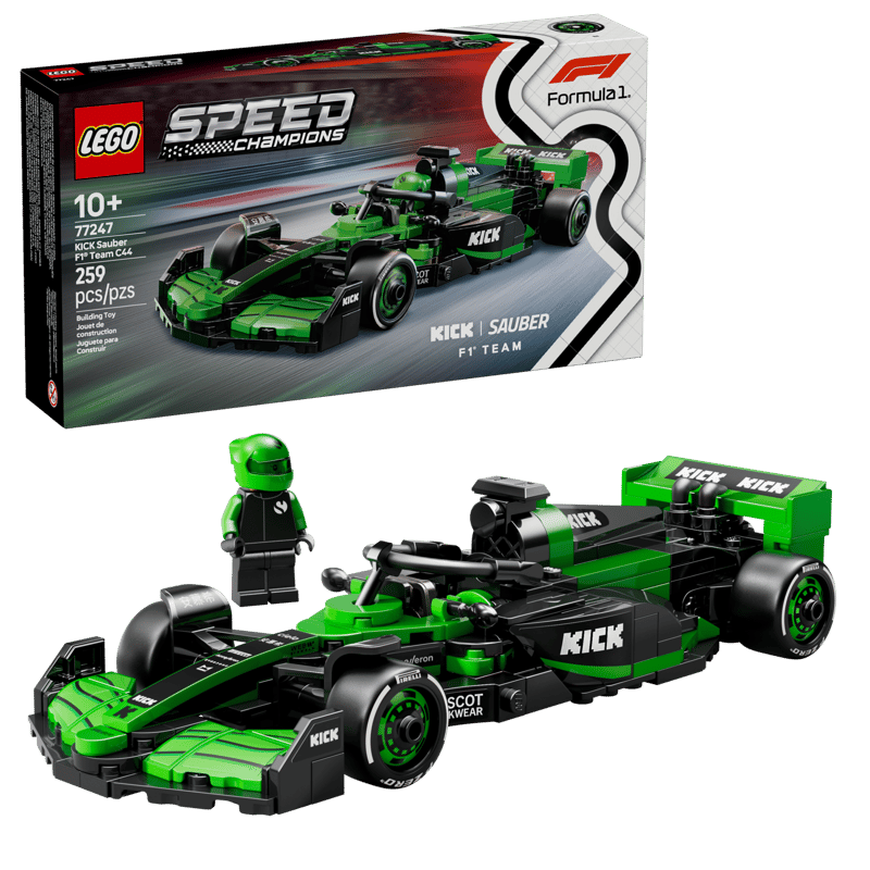 LEGO Speed Champions 77247 - KICK Sauber F1 Team C44 Race Car