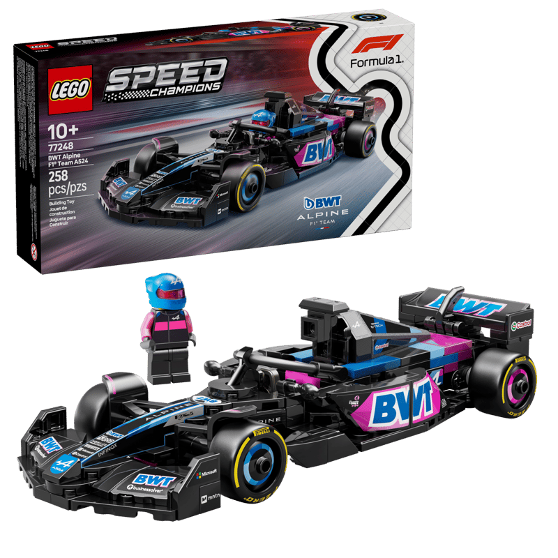 LEGO Speed Champions 77248 - BWT Alpine F1 Team A524 Race Car
