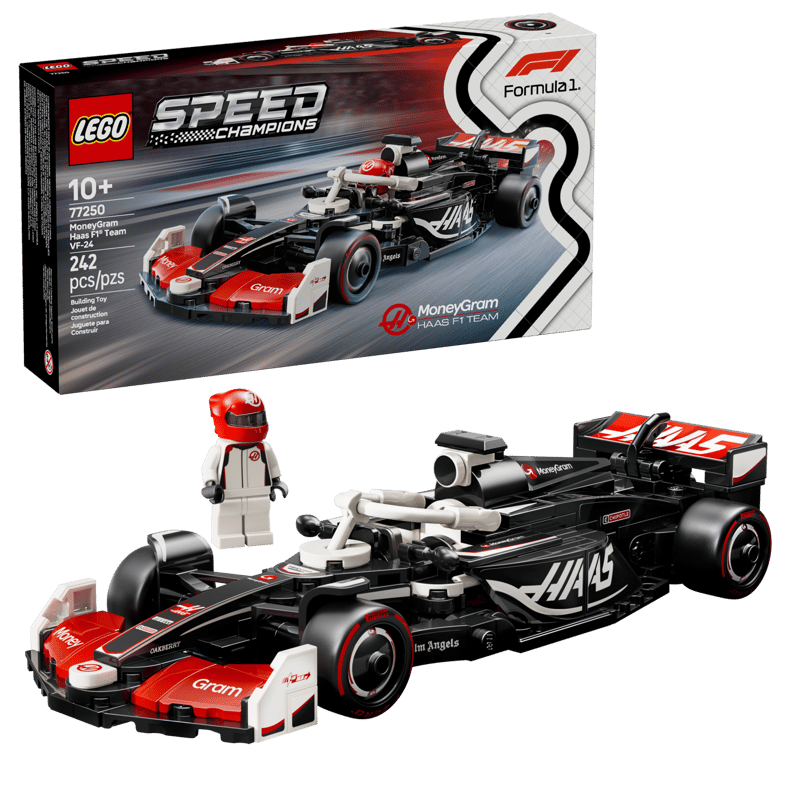 LEGO Speed Champions 77250 - MoneyGram Haas F1 Team VF-24 Race Car
