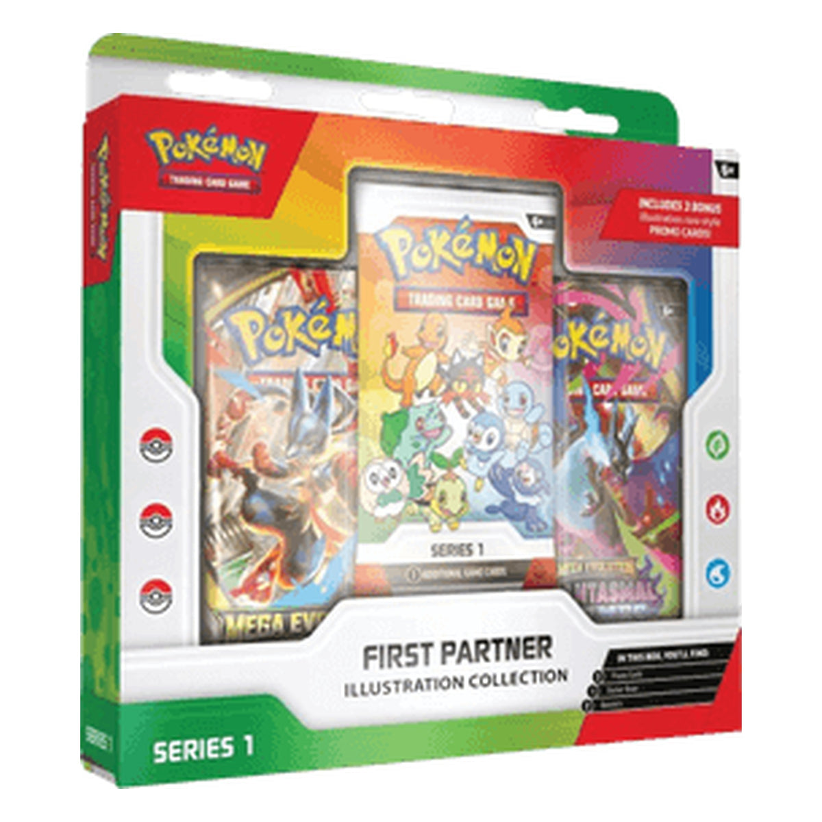 Pokémon TCG: First Partner Illustration Collection Series 1 – Englisch