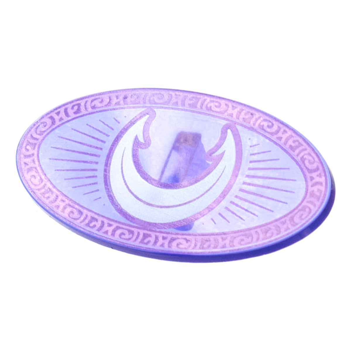 LEGO® Schild oval (transparent-violett) 92747pb15