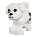 LEGO® Minifigur Hundewelpe, stehend (weiss) 93088pb01 – Neu