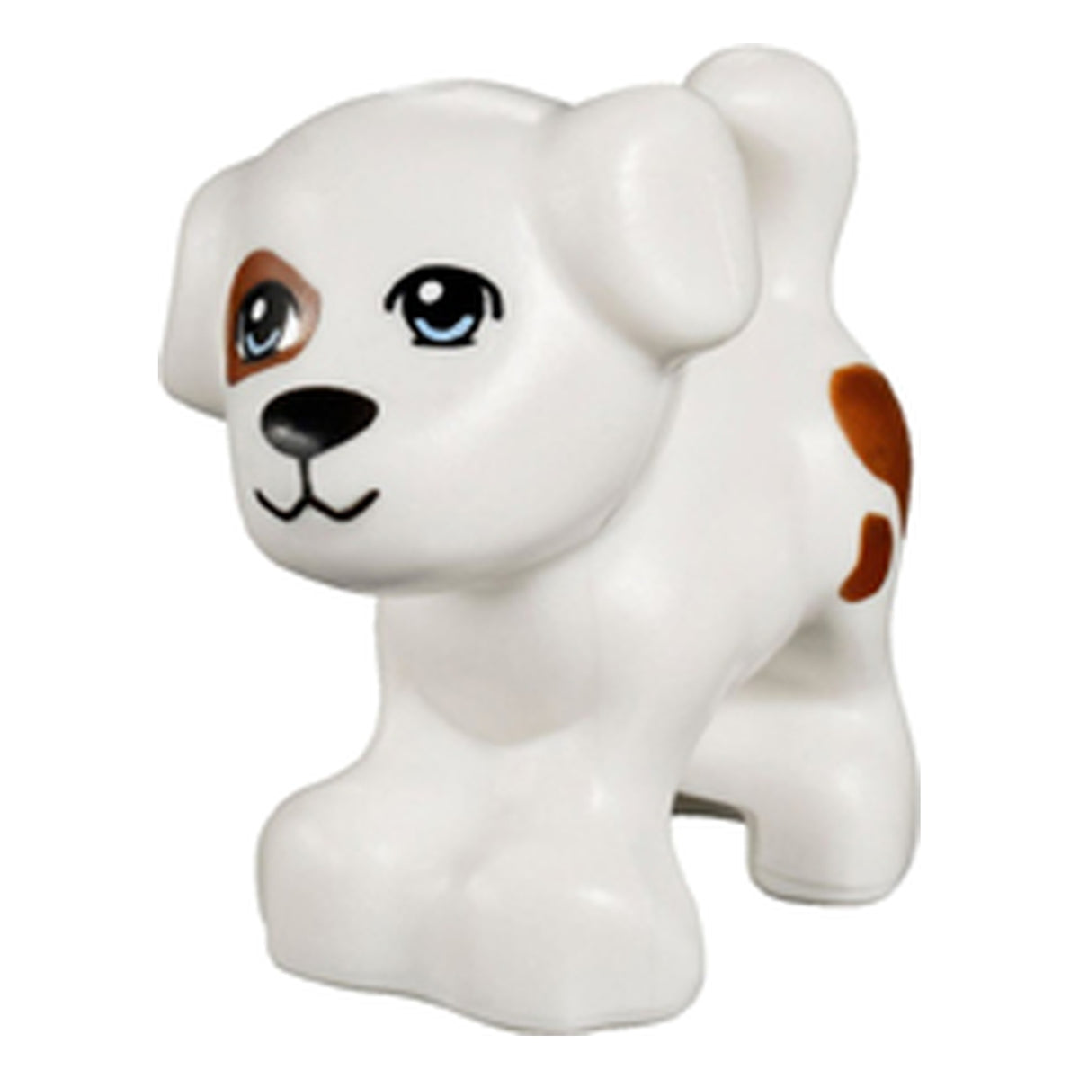 LEGO® Minifigur Hundewelpe, stehend (weiss) 93088pb01 – Neu