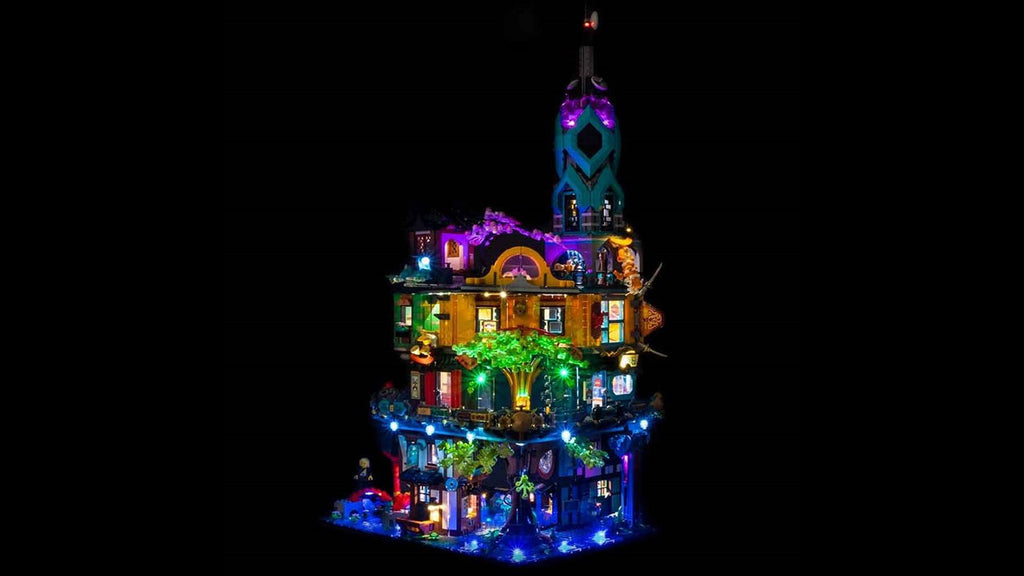 Light My Bricks Ninjago City Gardens 71741 Lighting Kit