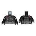 LEGO® Torso SW Armor, Front Panel, Red Commander Insignia on Right Shoulder Pattern (Iden Versio… (schwarz) 973pb3406c01