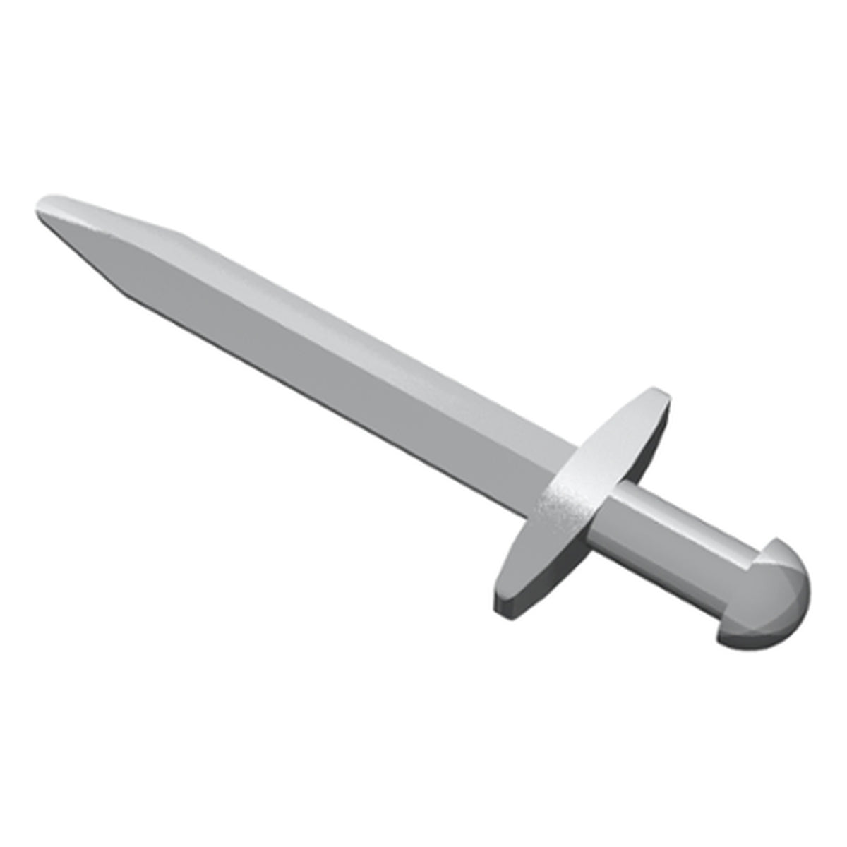 LEGO® Schwert, Greatsword (flachsilber) 98370