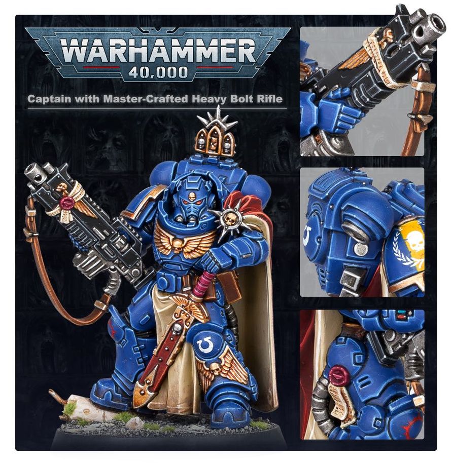 Warhammer 40,000: Space Marines – Captain in Gravis Armour