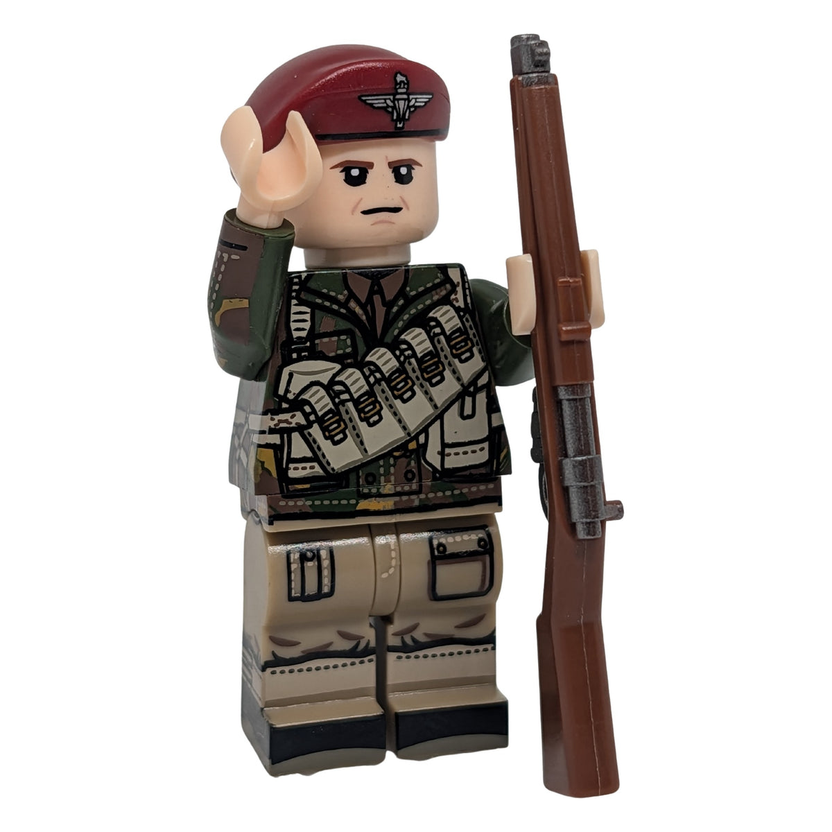 Custom Britischer Fallschirmjäger mit Ausrüstungsgurt