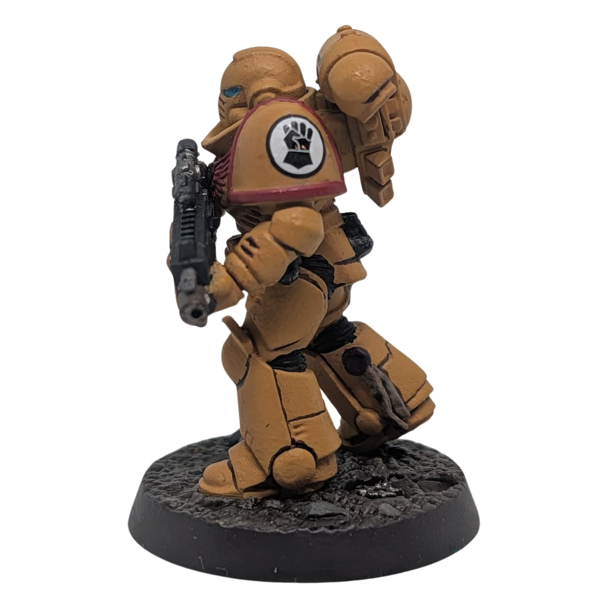 Warhammer Heroes – Imperial Fists Space Marine (Painted)