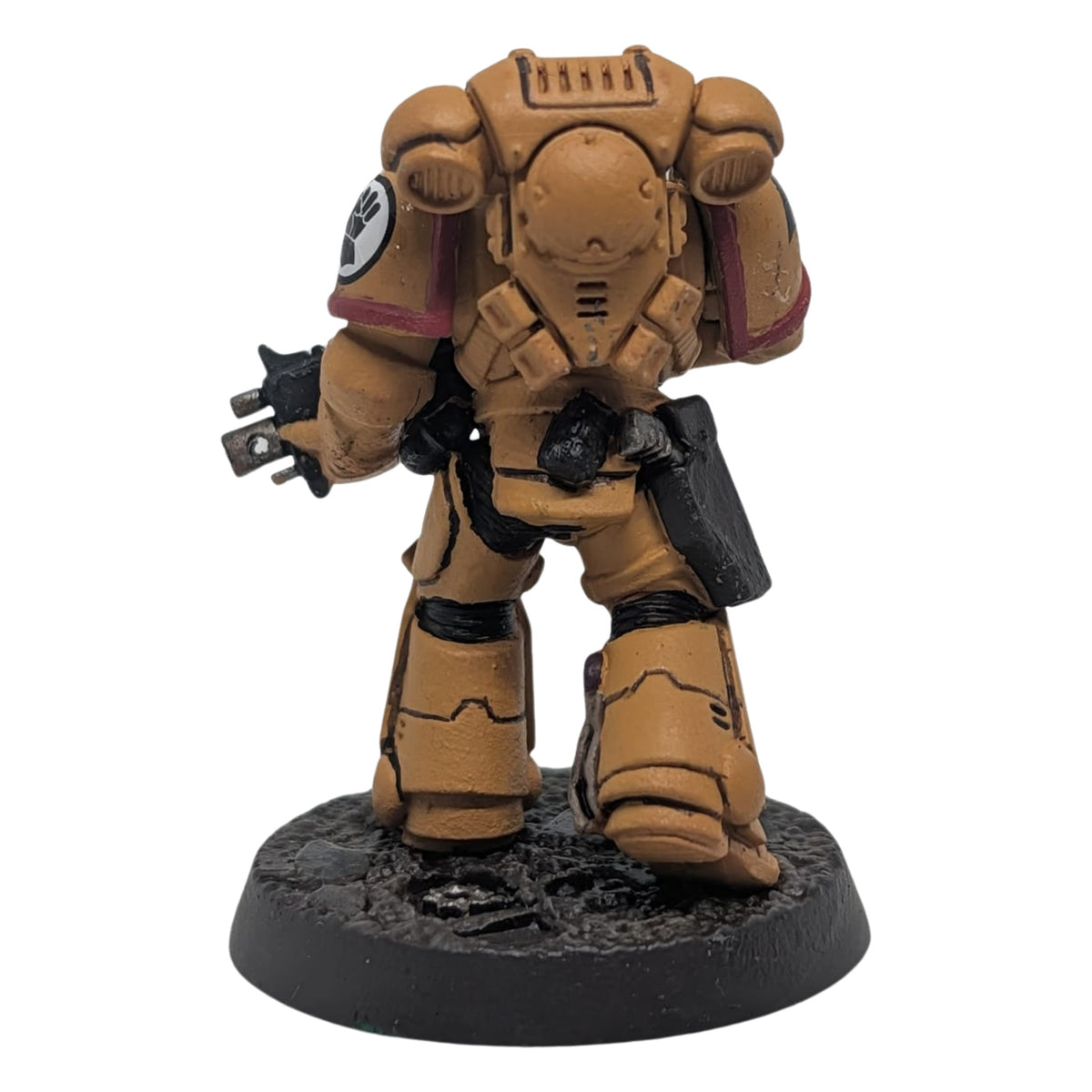 Warhammer Heroes – Imperial Fists Space Marine (Painted)