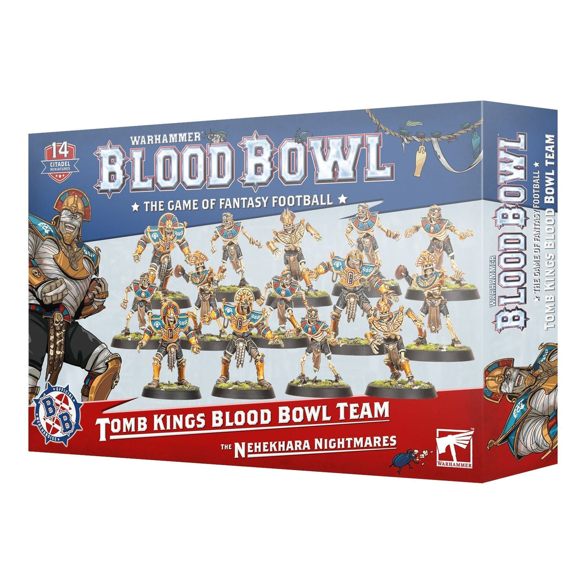 Blood Bowl: Tomb Kings Team – The Nehekharan Nightmares