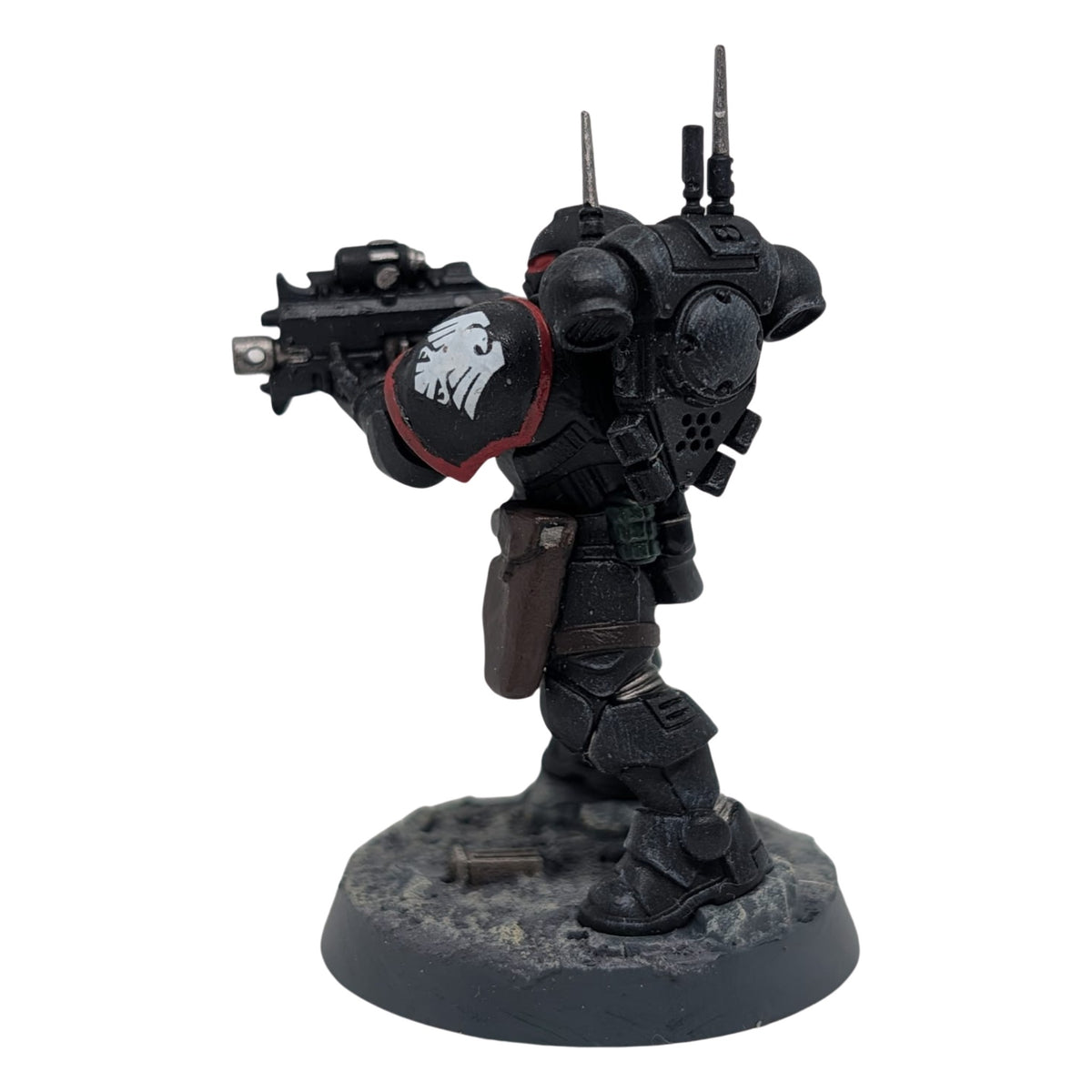 Warhammer Heroes – Raven Guard Space Marine (painted)