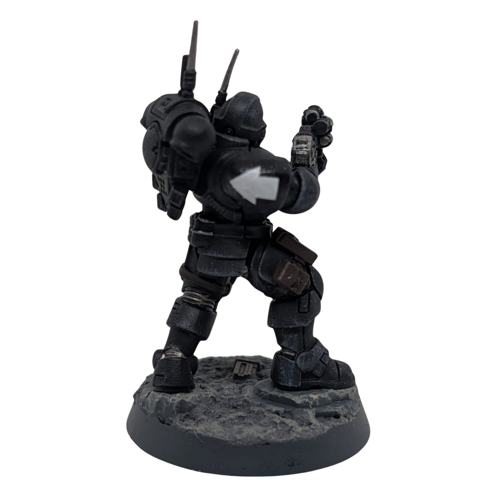 Warhammer Heroes - Space Marine Raven Guard (peint)