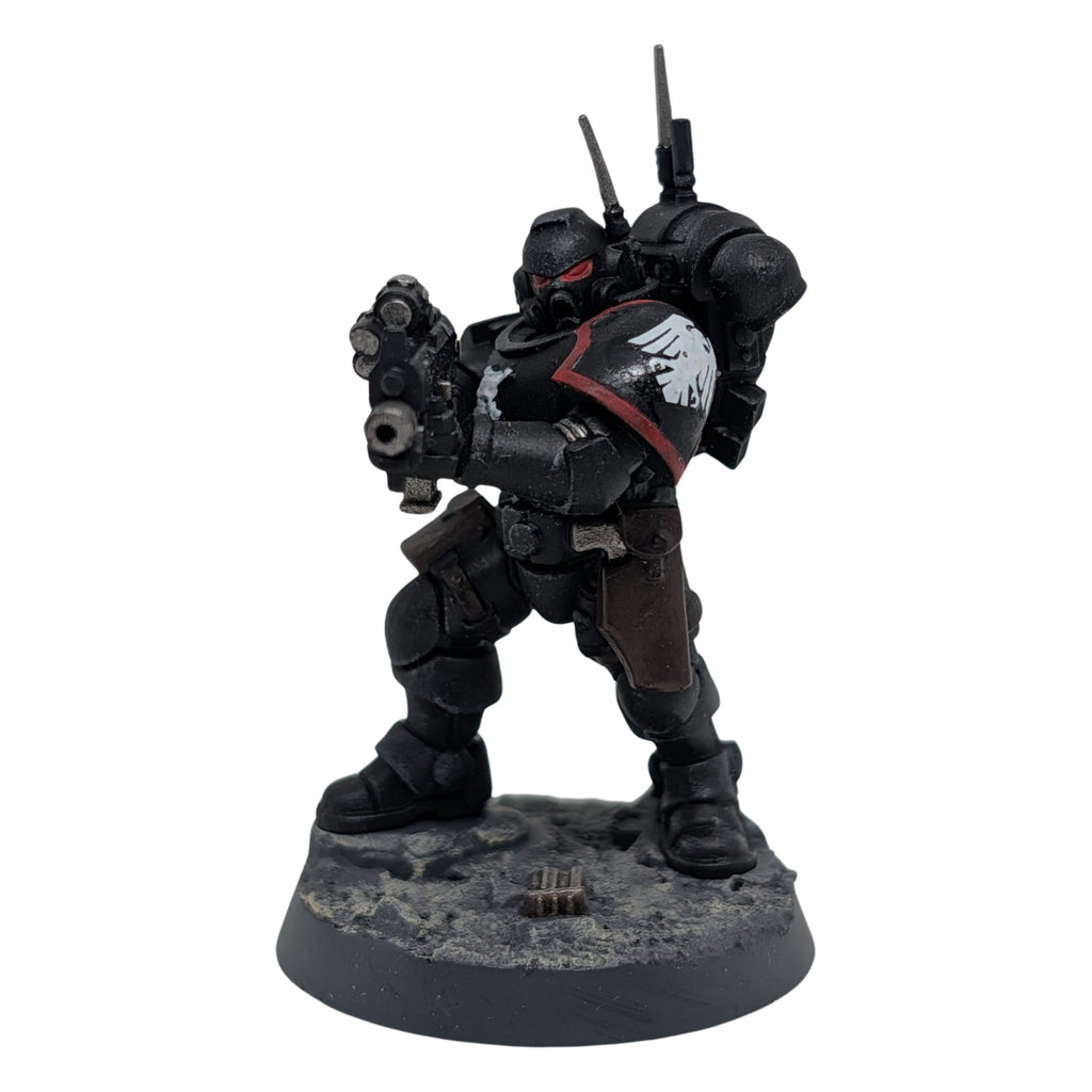 Warhammer Heroes - Space Marine Raven Guard (peint)