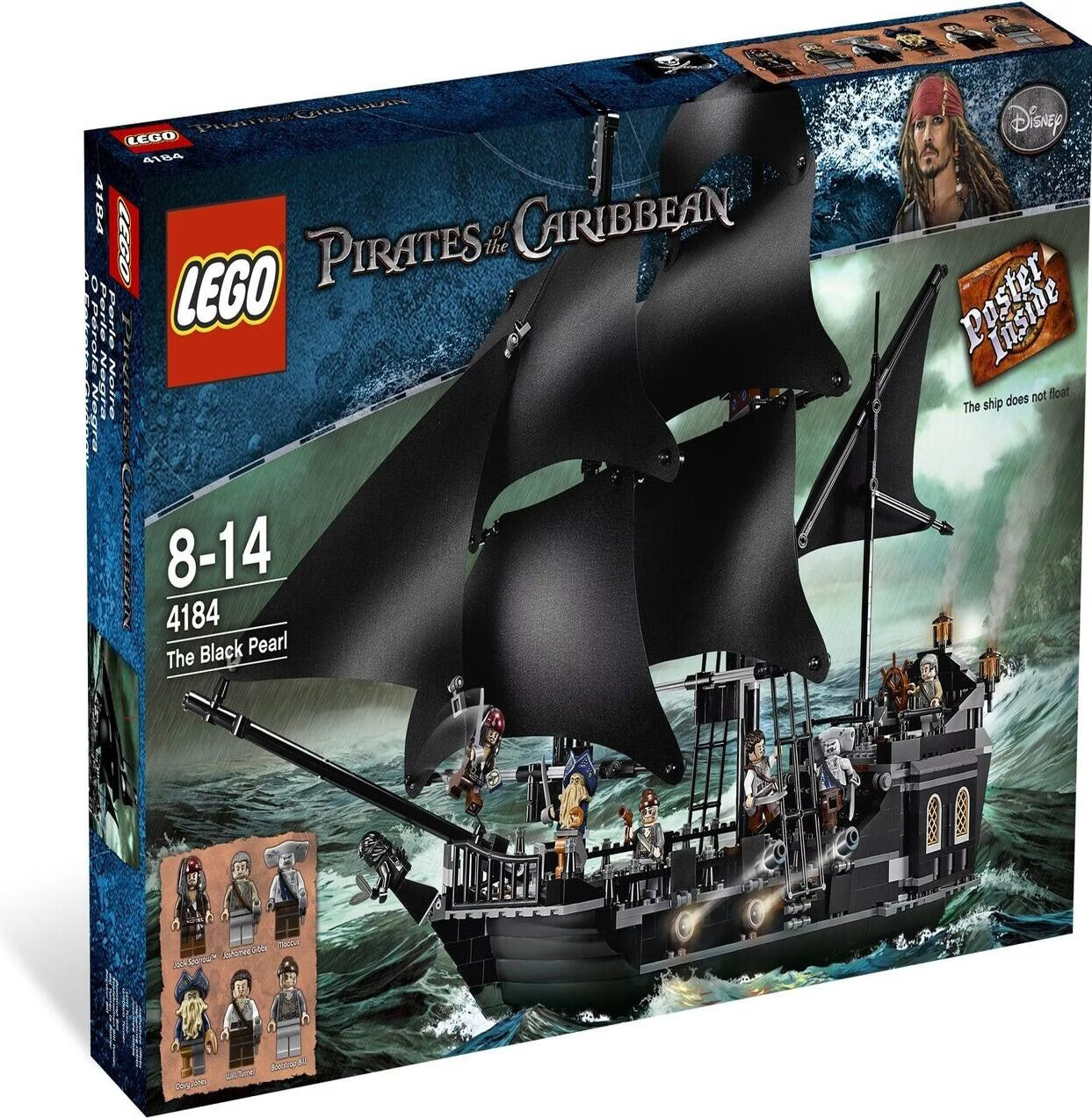 LEGO® The Black Pearl 4184