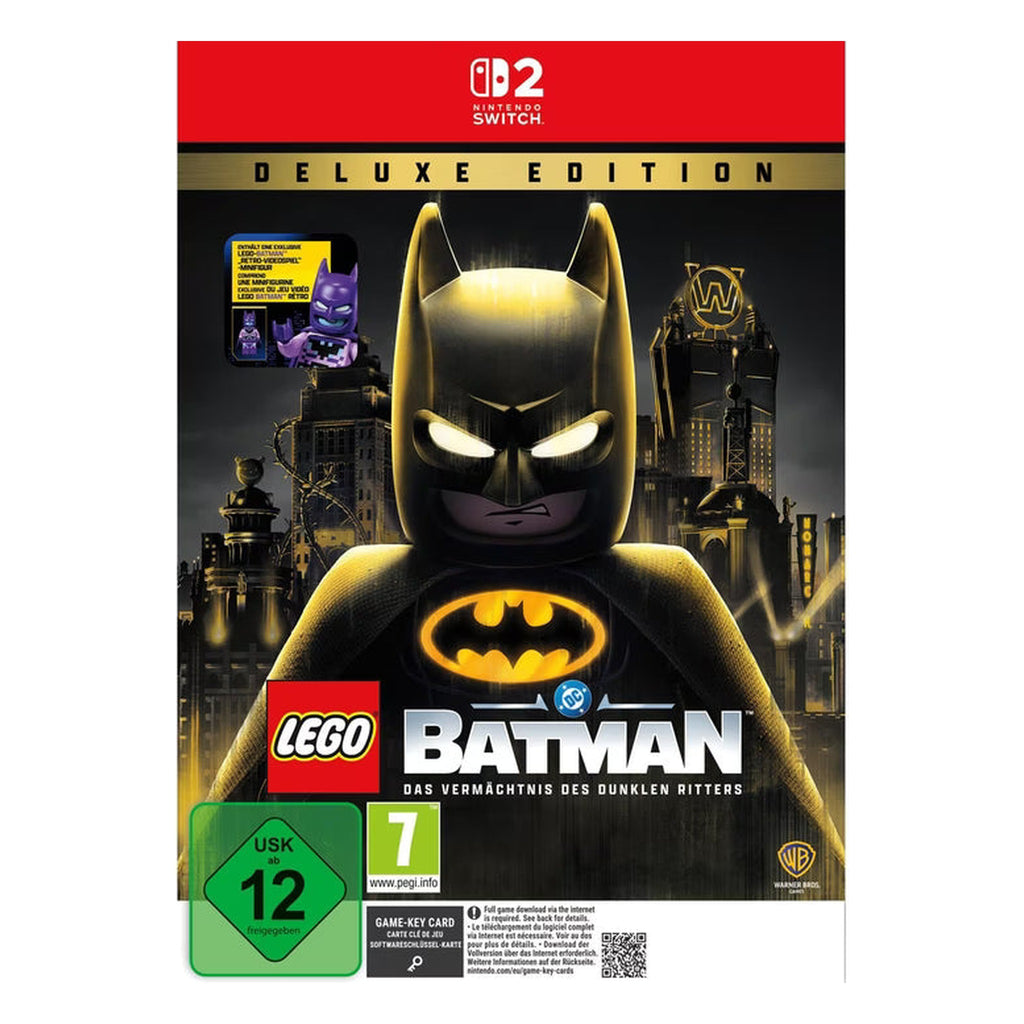 LEGO® Batman™: Das Vermächtnis des Dunklen Ritters – Deluxe Edition mit Minifigur (Nintendo Switch 2)