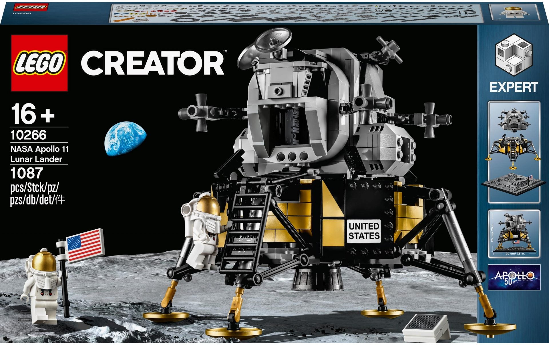 LEGO Ideas NASA Apollo 11 Lunar Lander – Set 10266