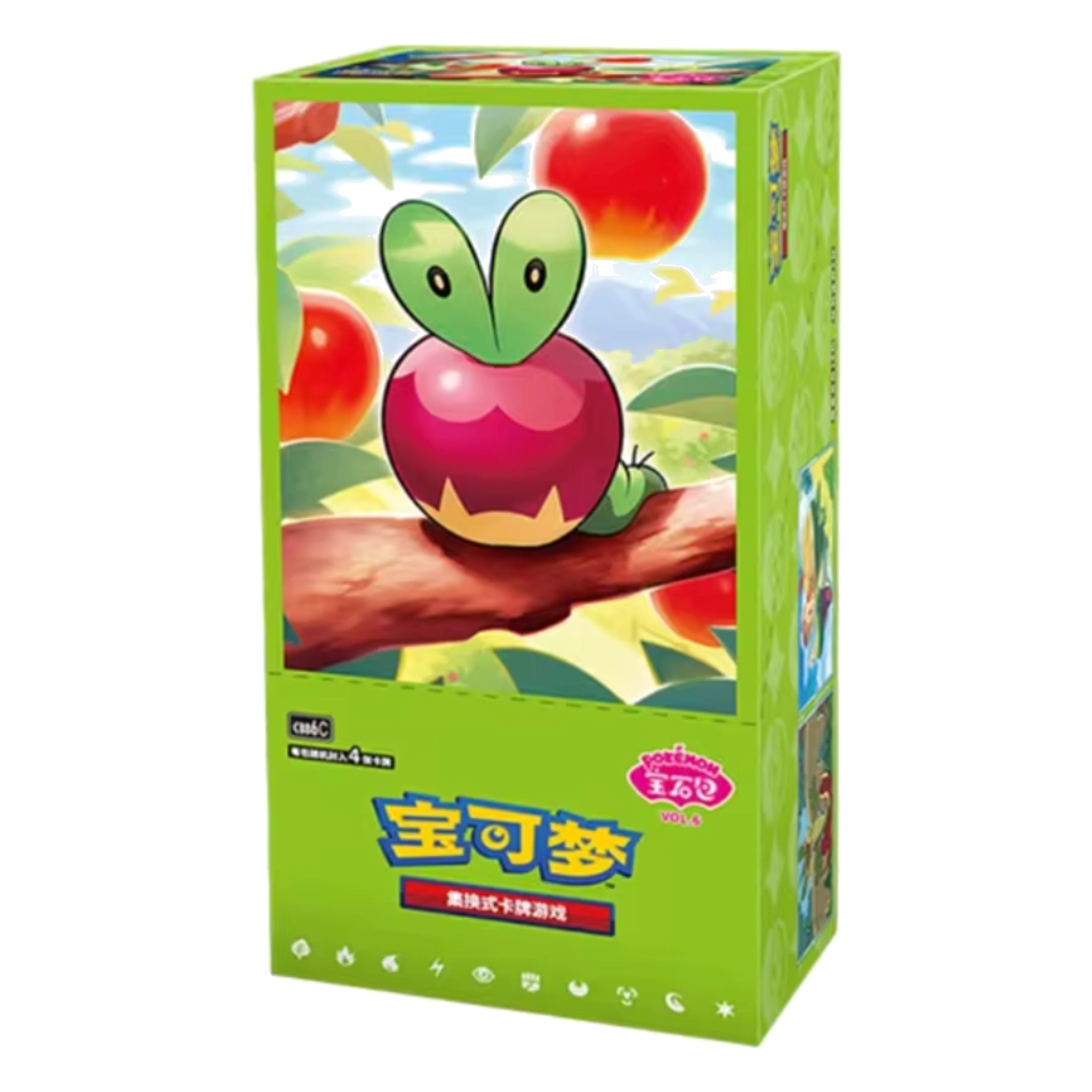 Pokémon Gem Pack Vol.6 Booster Box – 18 Booster – Simplified Chinese