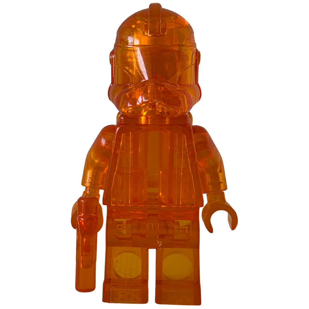 LEGO® Star Wars Prototyp Clone Trooper – Trans-Orange (mit Jetpack & Blaster)