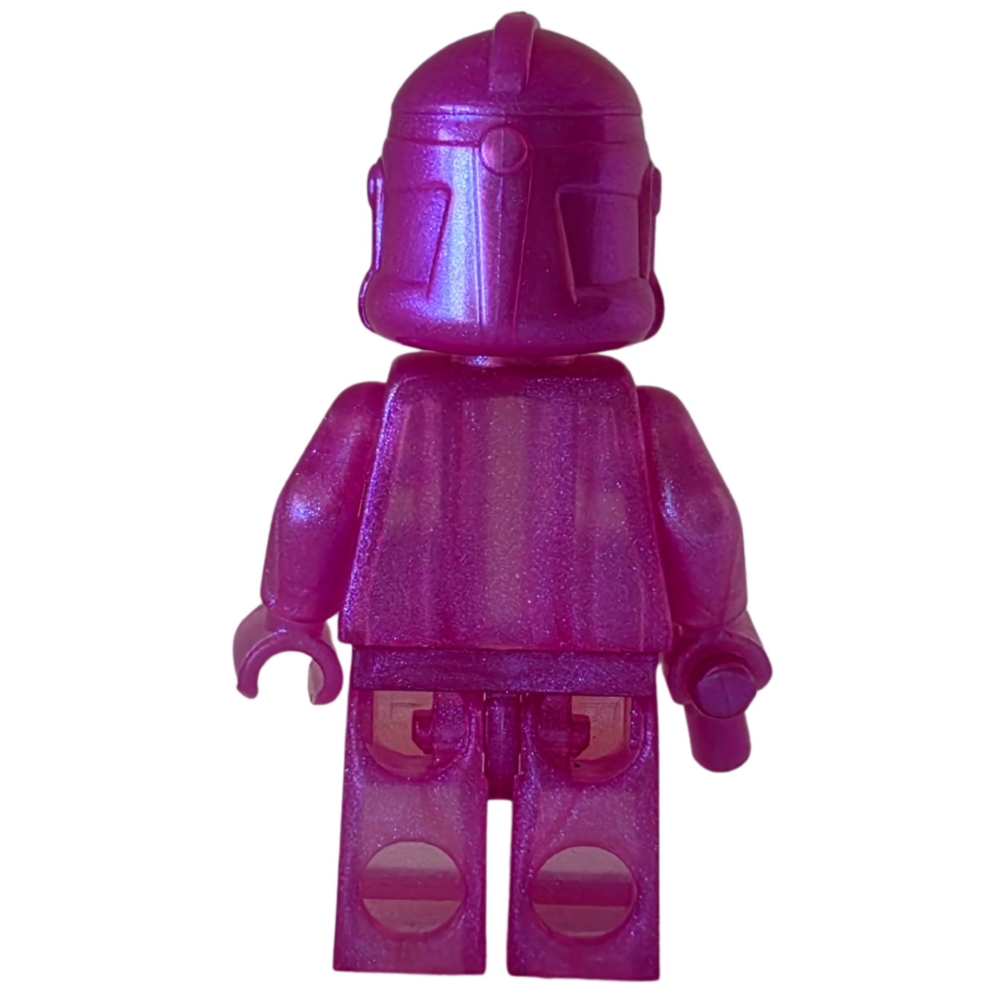 LEGO® Star Wars Prototyp Clone Trooper – Metallic-Pink (mit Blaster)