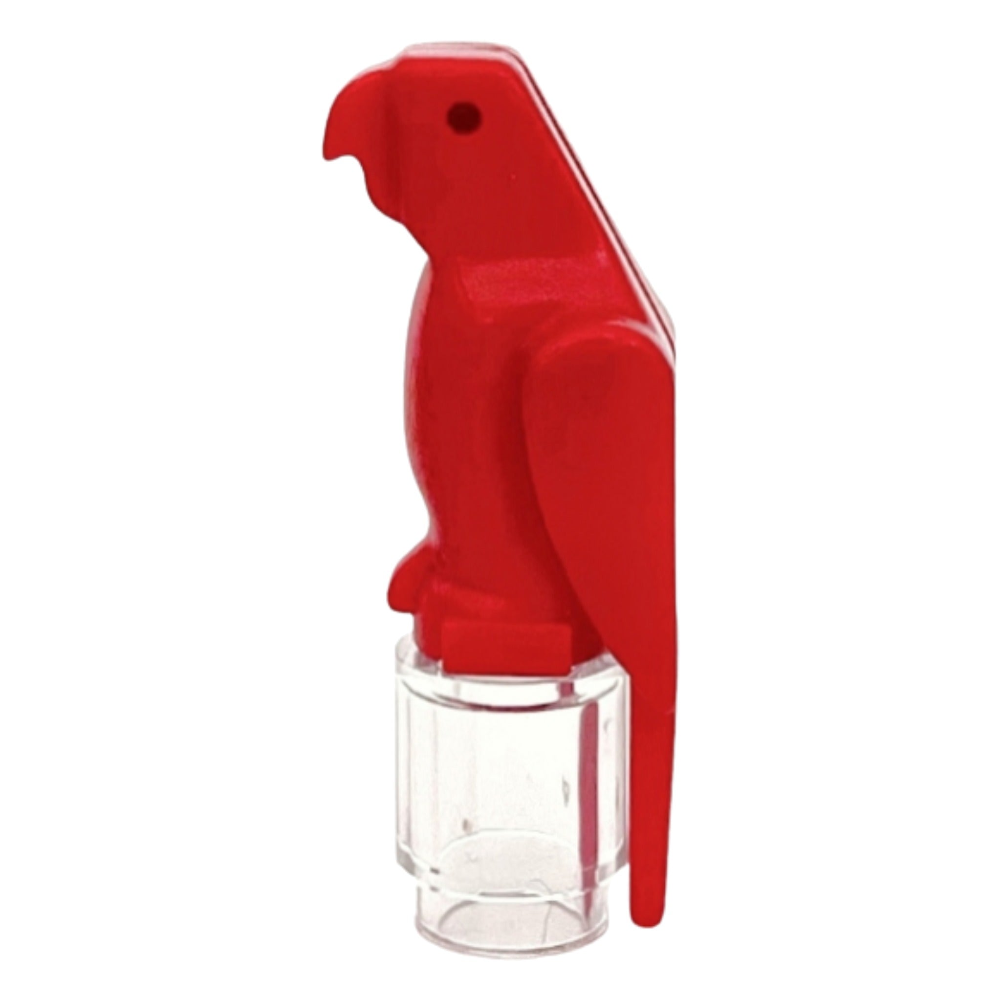 LEGO® Minifigur Papagei (kleiner Schnabel, rot) 2546 – Gebr.