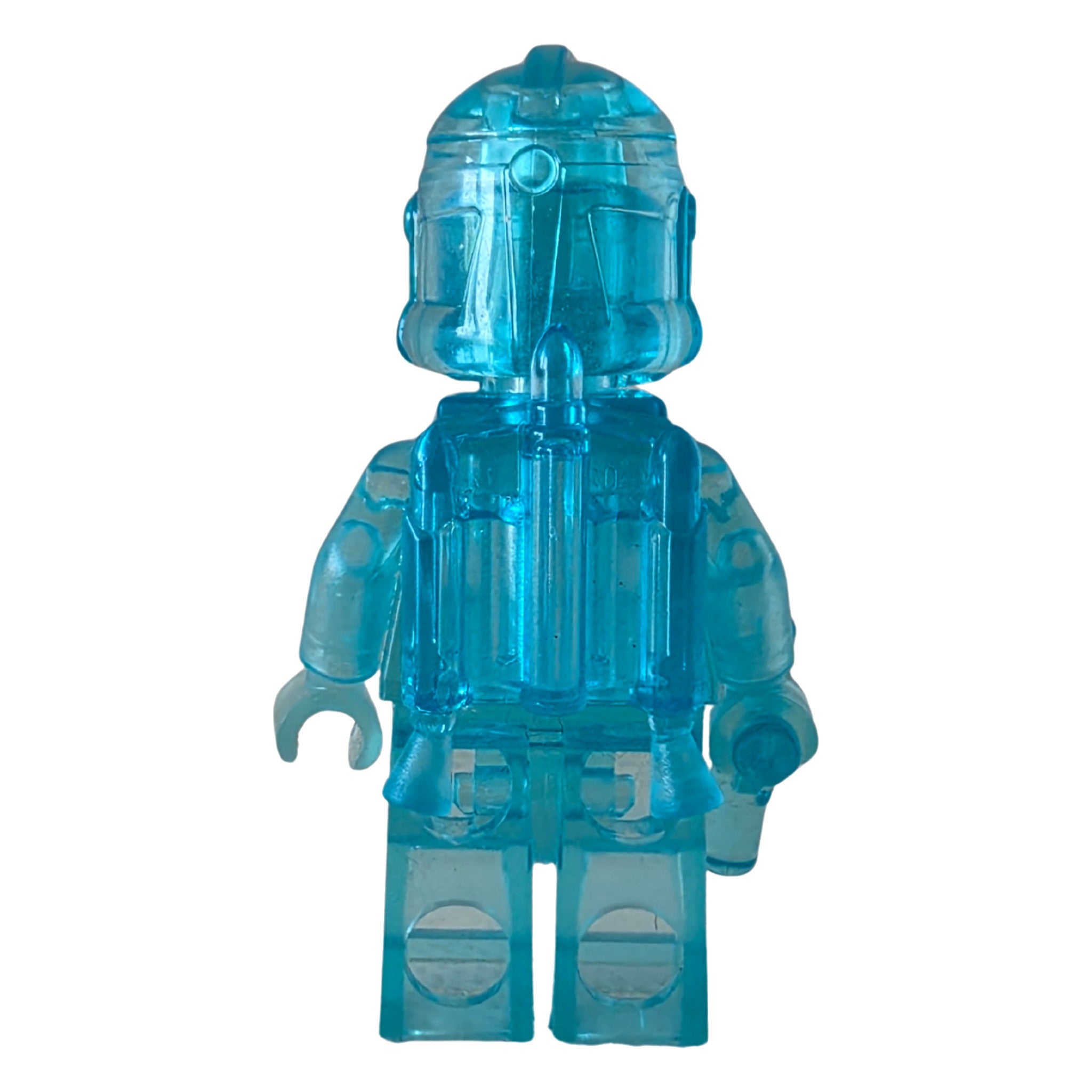 LEGO® Star Wars Prototyp Clone Trooper – Trans-Hellblau (mit Jetpack & Blaster) – Neu