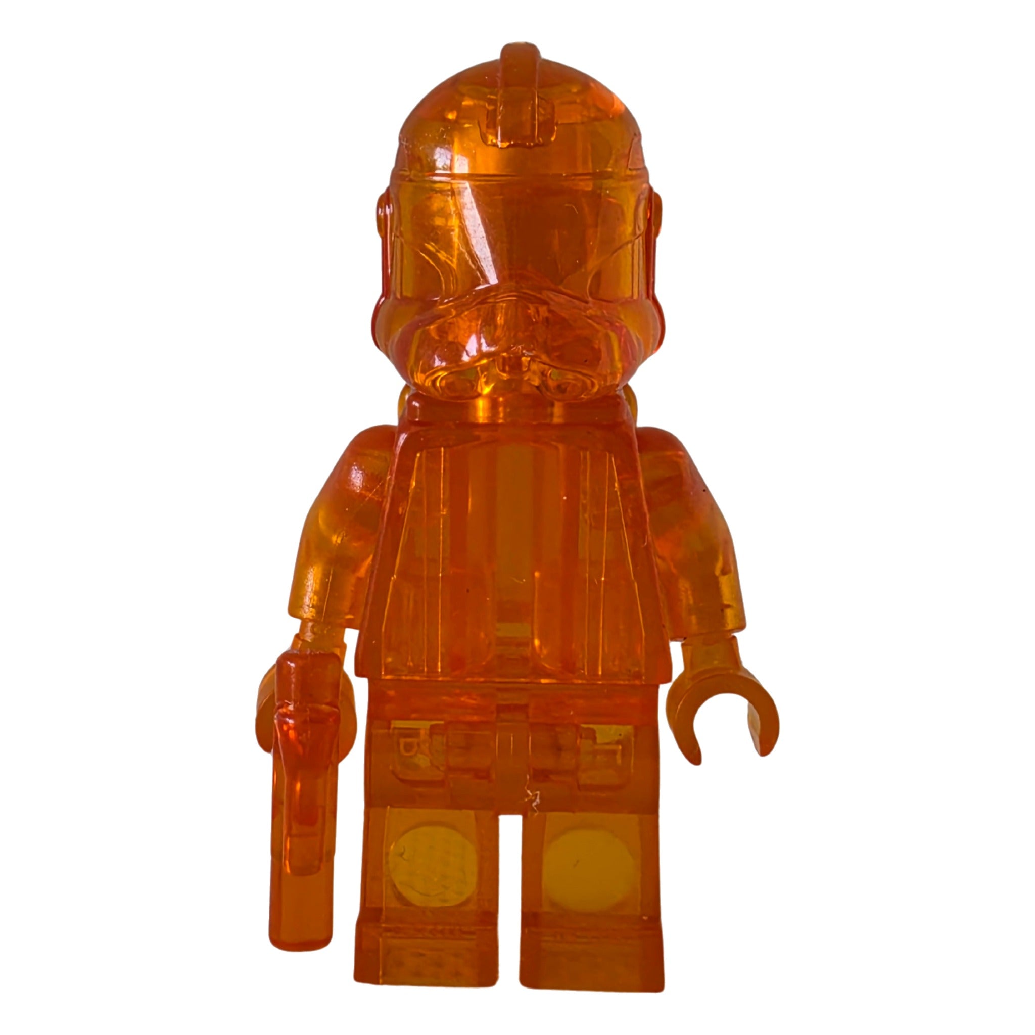 LEGO® Star Wars Prototyp Clone Trooper – Trans-Orange (mit Jetpack & Blaster) – Neu