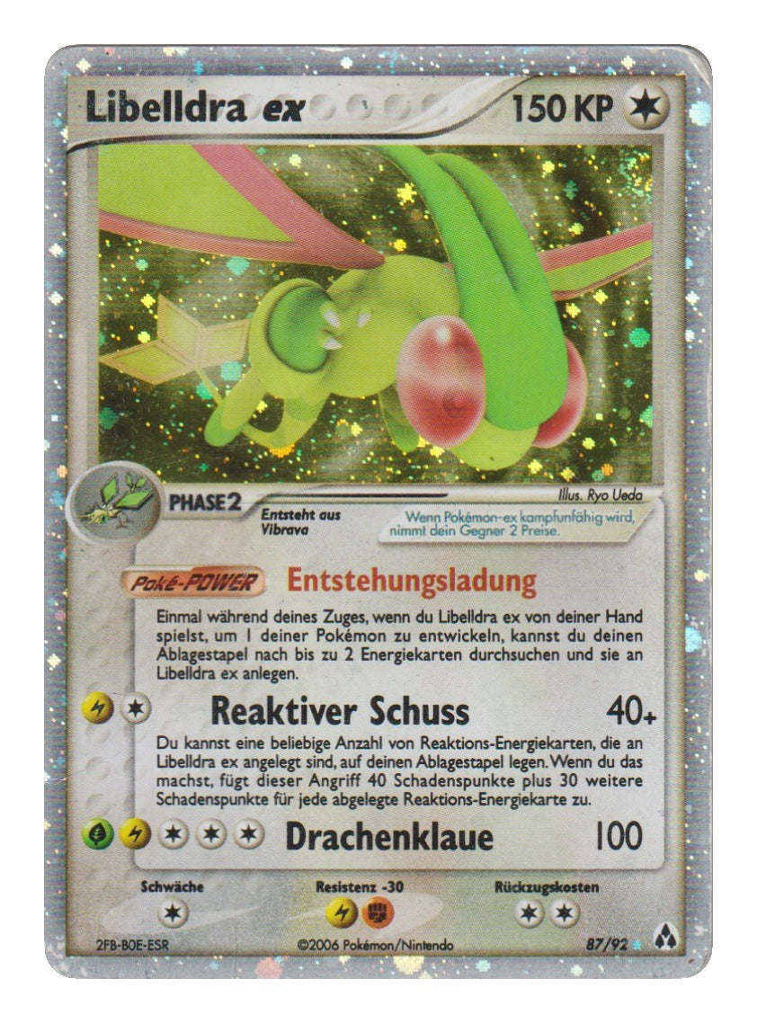 Pokémon: Libelldra ex – EX Legend Maker (LM 87) – Einzelkarte