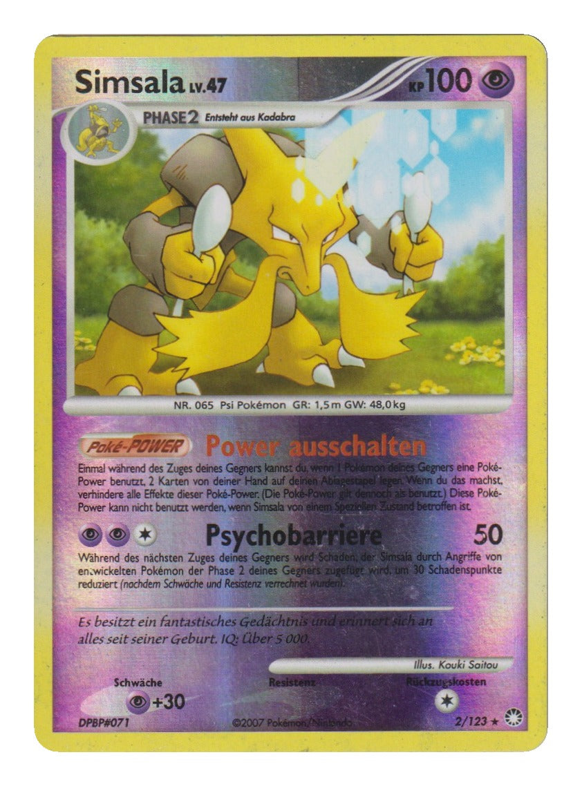 Pokémon: Simsala Lv.47 – Geheimnisvolle Schätze (MT 2) – Einzelkarte