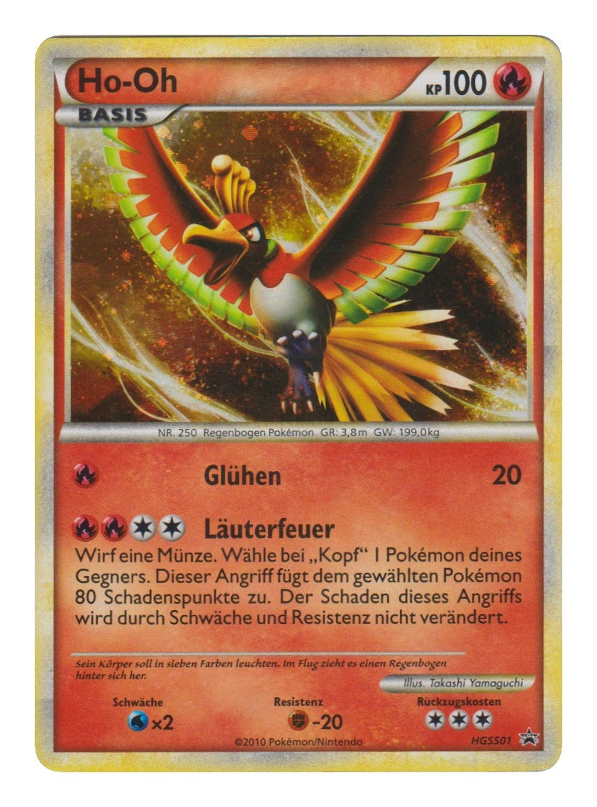 Pokémon: Ho-Oh – HGSS Black Star Promos (HGSS 01) – Einzelkarte