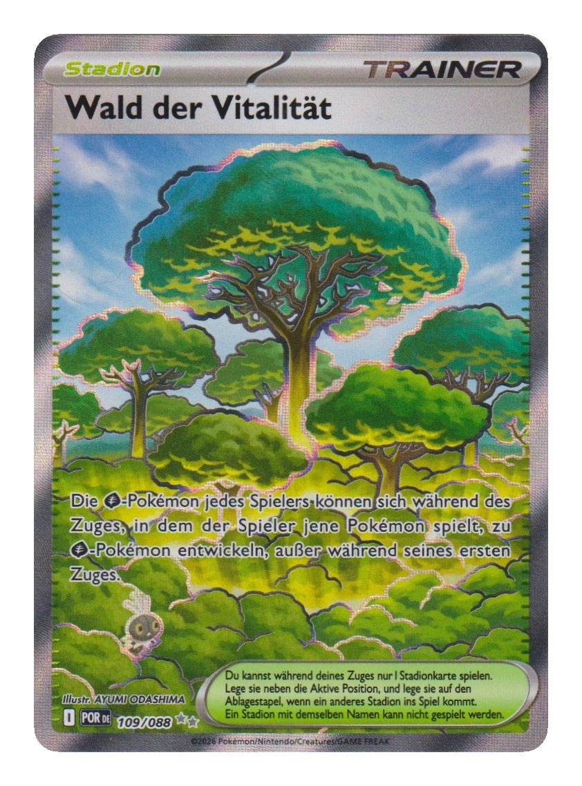Pokémon: Wald der Vitalität – Optimale Ordnung (POR 109) – Einzelkarte