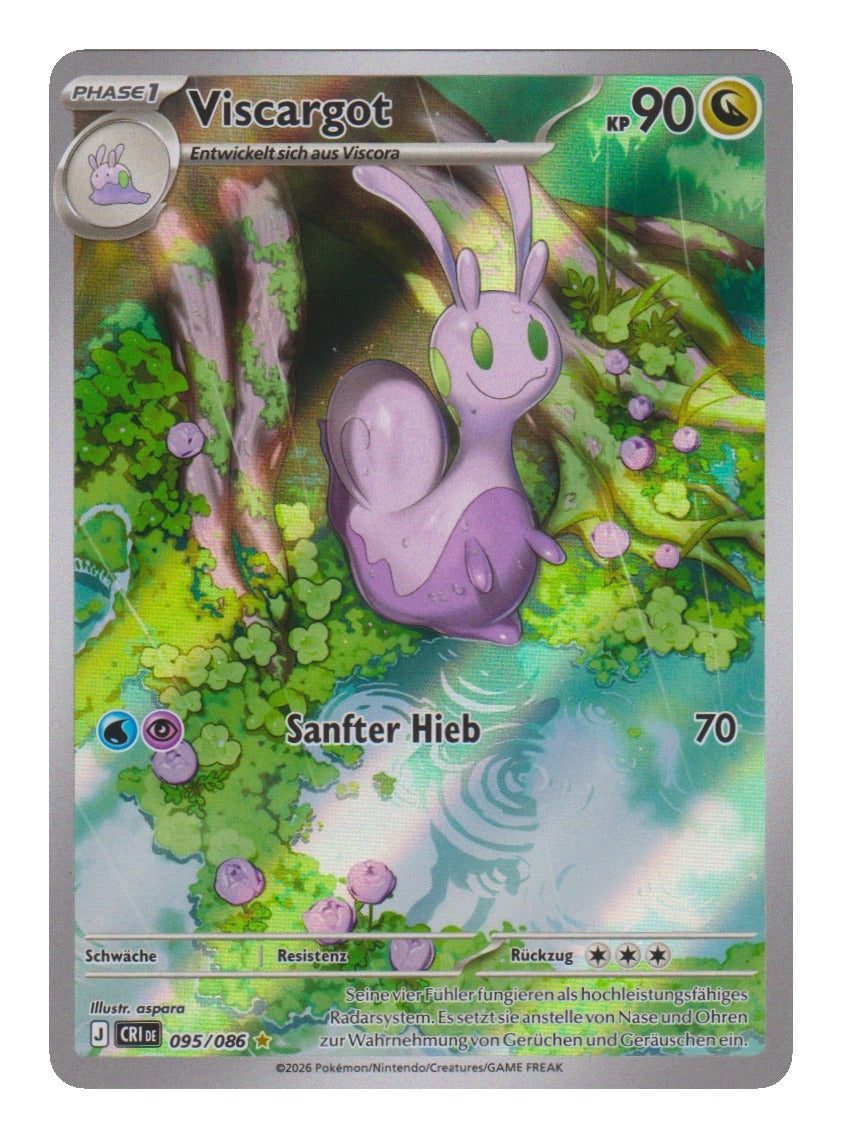 Pokémon: Viscargot – Wachsendes Chaos (CRI 095) – Einzelkarte