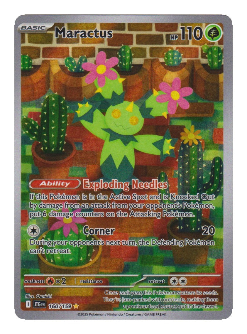 Pokémon: Maractus – Journey Together (JTG 160) – Einzelkarte