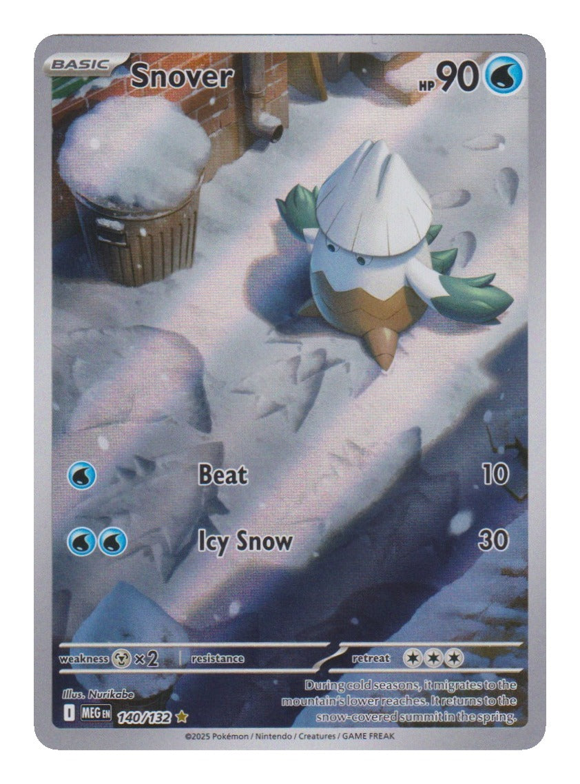 Pokémon: Snover – Mega Evolution (MEG 140) – Einzelkarte