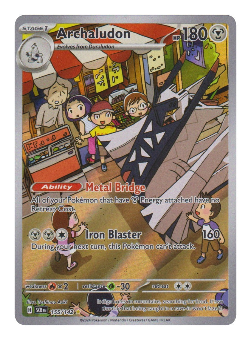 Pokémon: Archaludon – Stellar Crown (SCR 155) – Einzelkarte