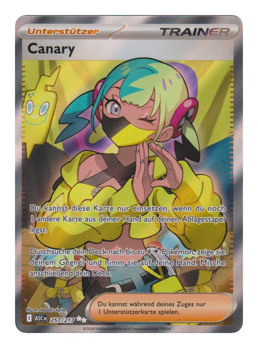 Pokémon: Canary – Erhabene Helden (ASC 257) – Einzelkarte