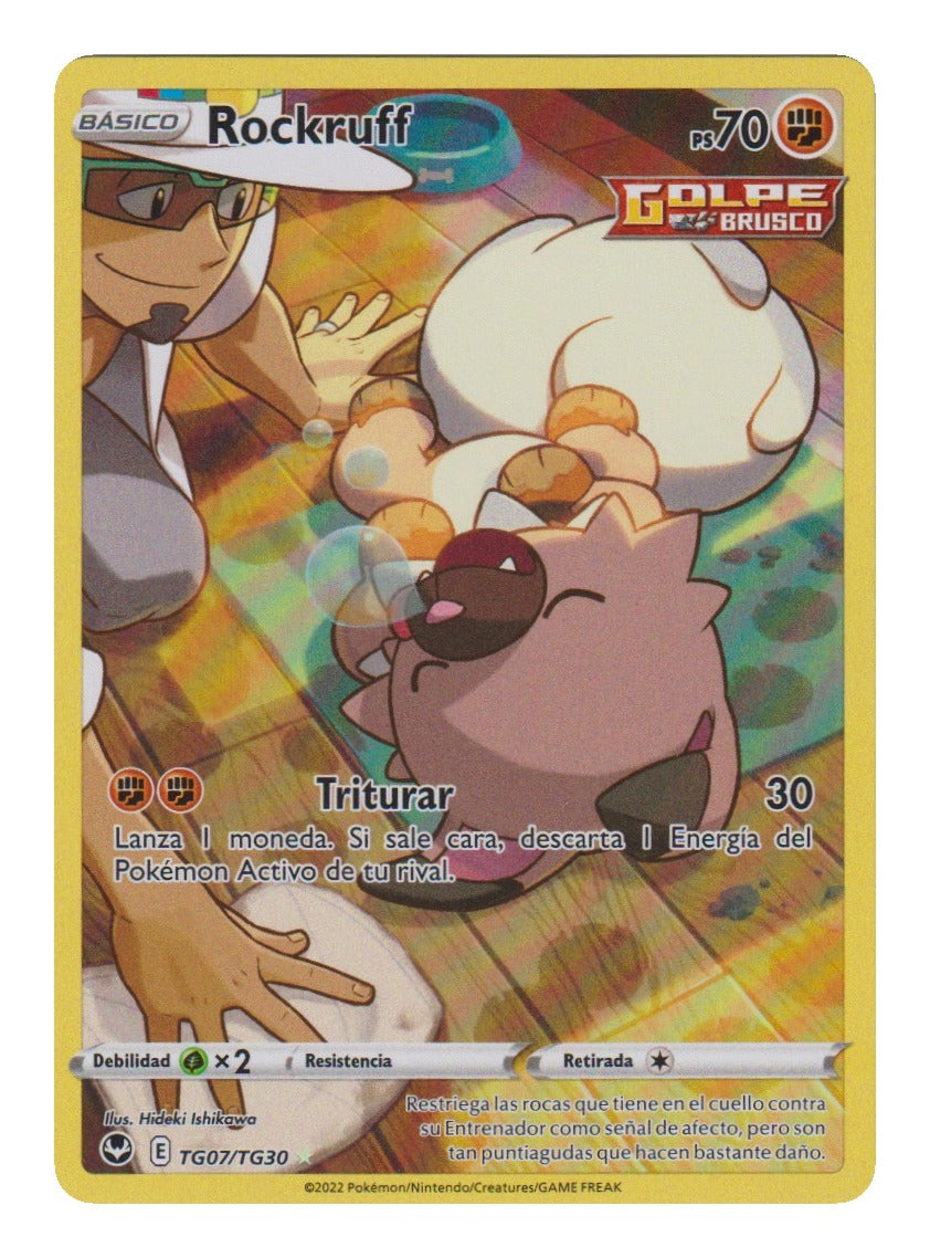 Pokémon: Rockruff – Tempestad Plateada (SIT TG07) – Einzelkarte